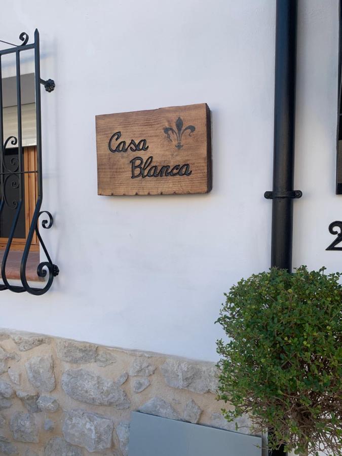 Casa Blanca Bed & Breakfast Castell De Castells Exterior foto