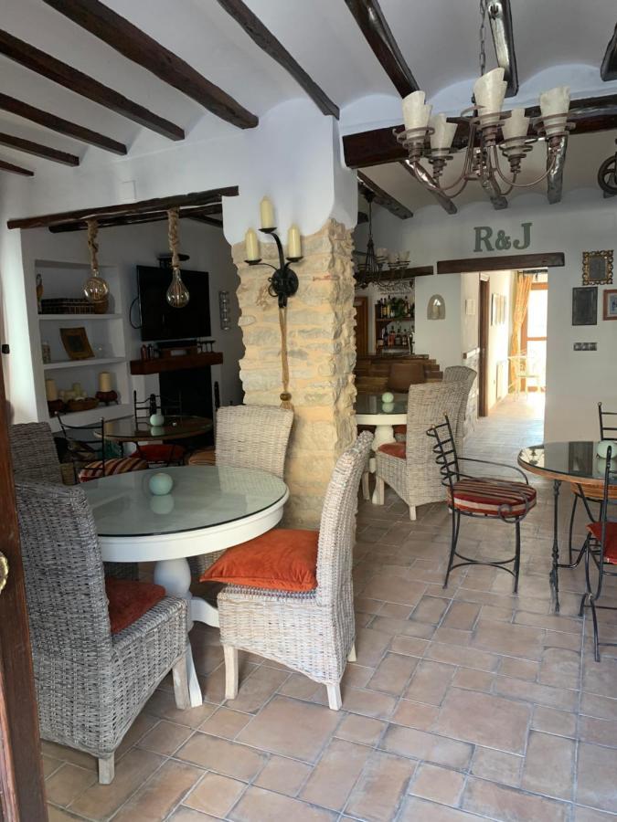 Casa Blanca Bed & Breakfast Castell De Castells Exterior foto