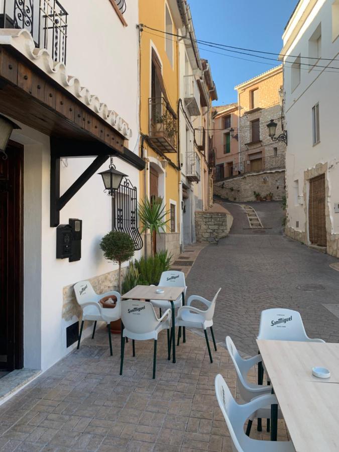 Casa Blanca Bed & Breakfast Castell De Castells Exterior foto
