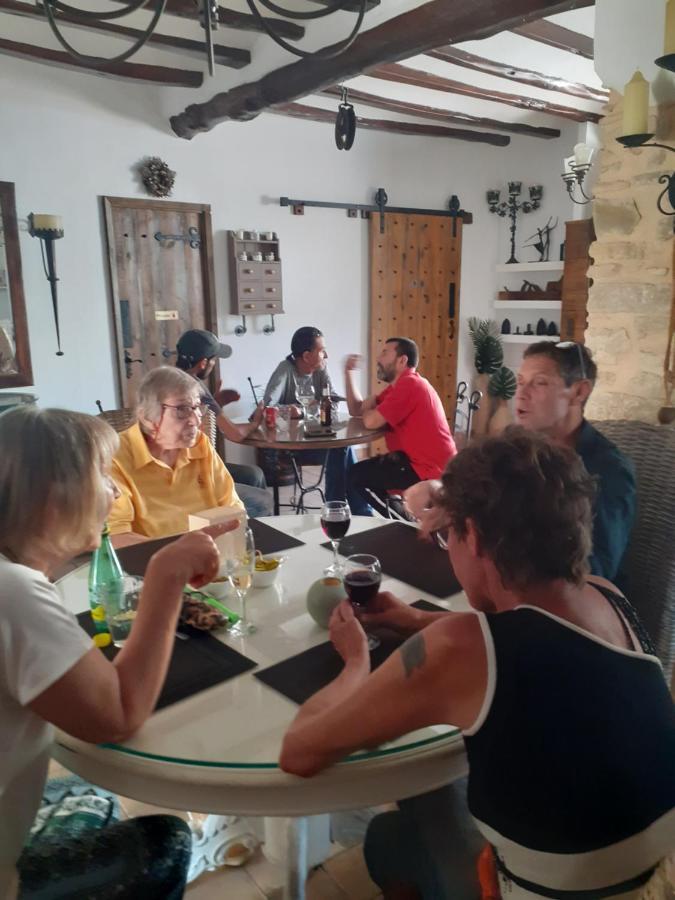 Casa Blanca Bed & Breakfast Castell De Castells Exterior foto
