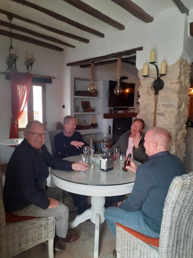 Casa Blanca Bed & Breakfast Castell De Castells Exterior foto