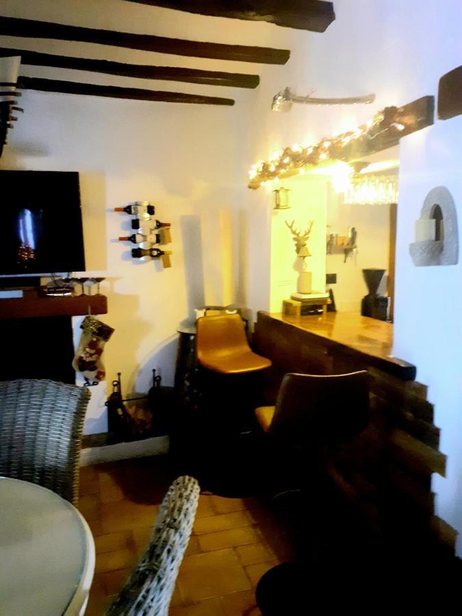 Casa Blanca Bed & Breakfast Castell De Castells Exterior foto