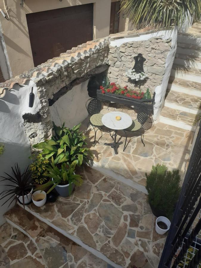 Casa Blanca Bed & Breakfast Castell De Castells Exterior foto