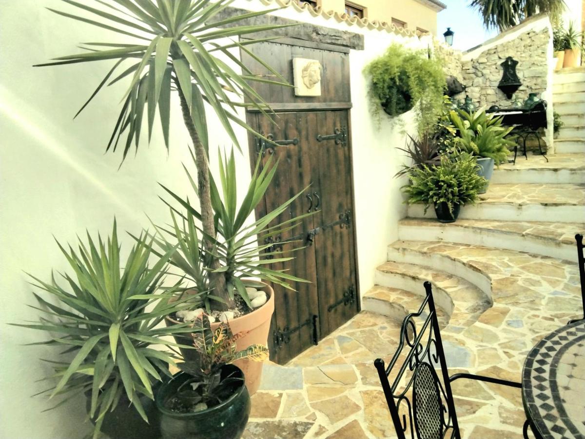 Casa Blanca Bed & Breakfast Castell De Castells Exterior foto